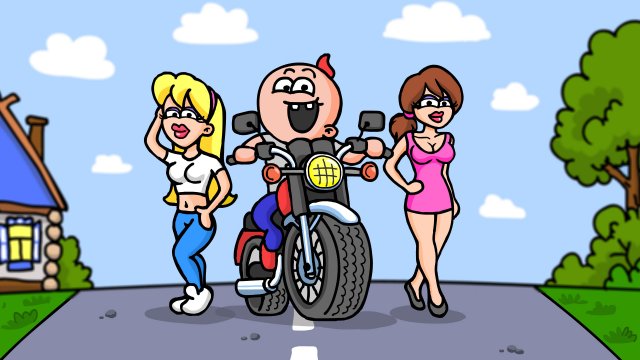 ДЕРЕВЕНСКИЙ БАЙКЕР (Анимация)