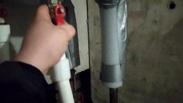 Забитый стояк отопления в МКД.