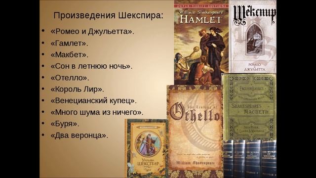 Шекспир – драматург Тюдоров (Наталья Басовская)