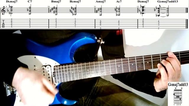 Bill Withers - Just the two of us guitar chords with TABS
