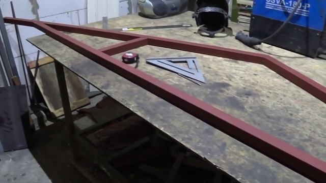 Беседка из металла своими руками. Часть 1