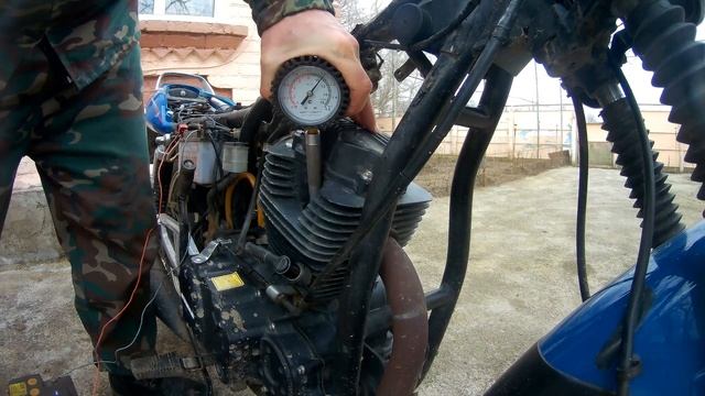 Китайскому Мотоциклу Конец?! | Компрессия после 25000 КМ!