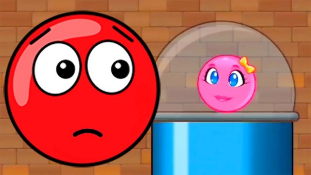 Новый КРАСНЫЙ ШАР #13. 33-35 УРОВНИ. Мультик ИГРА New Red Ball 2