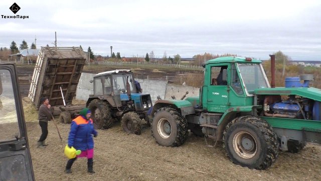 Вот такой денек получился насыщенный в силосной яме