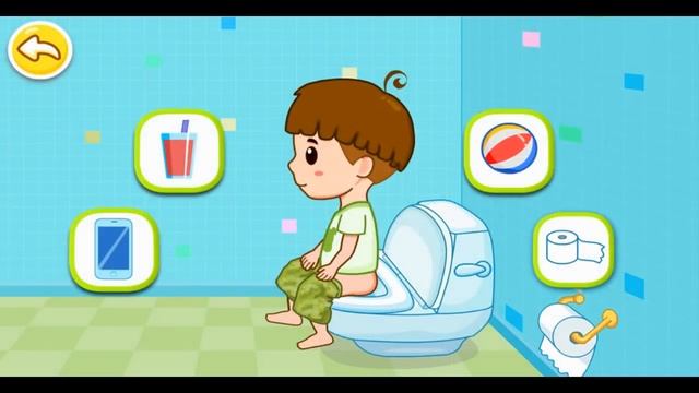 Приучение к туалету.Малыш и Гигиена.Как Правильно Пользоваться Туалетом.Игровой Мульт