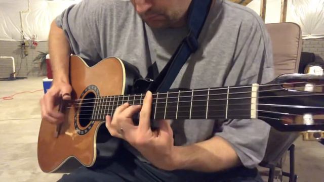 Pegao by Jose Feliciano played on the Ovation Timeless Legend Nylon!