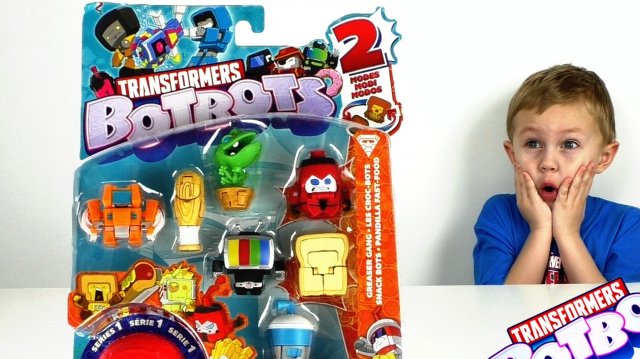 Новые трансформеры Botbots. Распаковка игрушек Мистер сын шоу