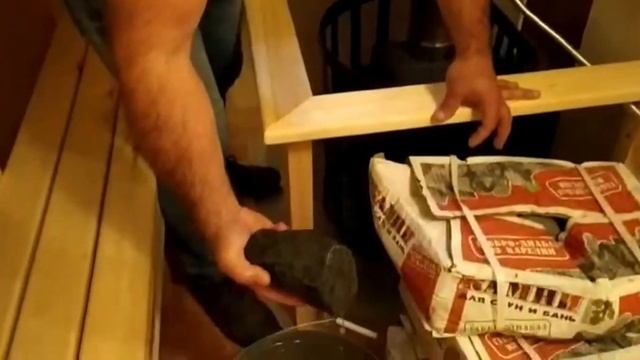 Как правильно закладывать камни в печь-каменку.