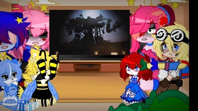 ?|| Poppy playtime react to poppy playtime chapter 3 trailer ||?//Gacha club ⭐ //????