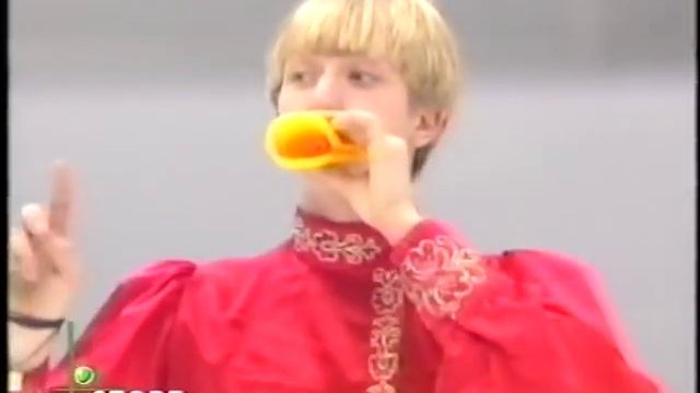 Evgeni Plushenko 1999 NHK Trophy EX Russian Country Dance + Crazy Bird + finale