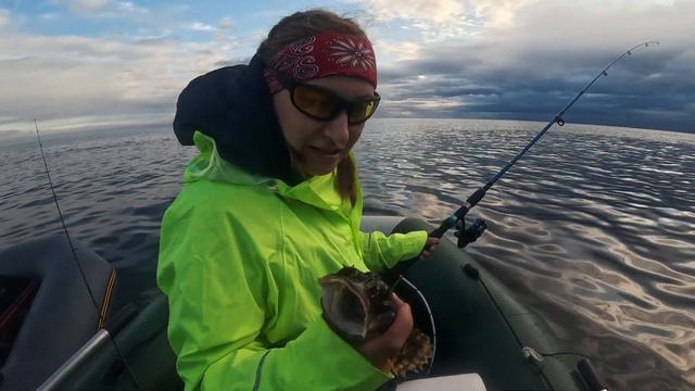 ТРЕСКА/Горбуша/Сёмга Рыбалка на Кольском Белое море