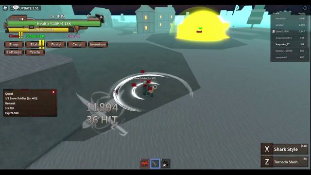 От нуба до про в King Legacy!!! 2ч