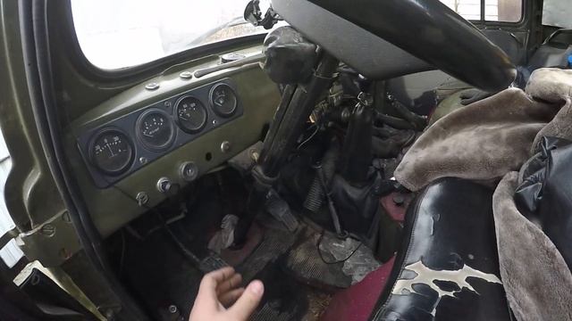Лифт кабины УАЗ 452-Д ,3303 под 31 колеса,с вылетом диска -19.