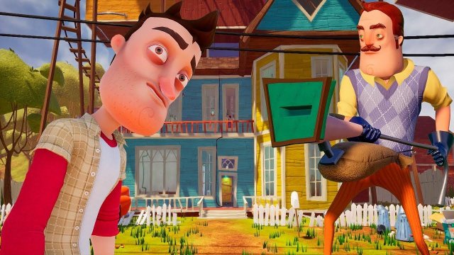 ШОУ ПРИВЕТ СОСЕД!ВОРУЕМ ВЕЩИ У СОСЕДА!ИГРА HELLO NEIGHBOR!