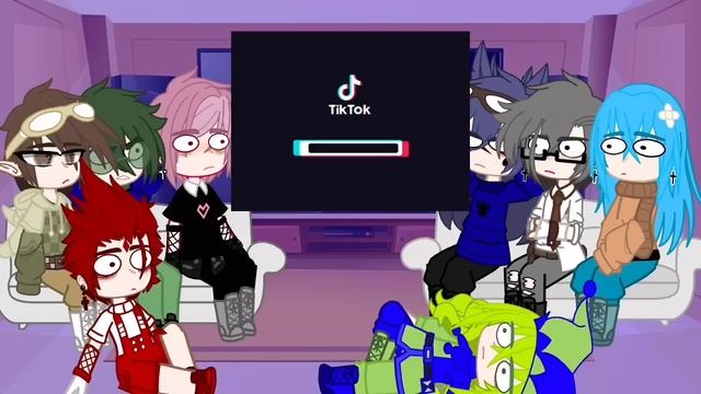 2/? часть реакция на пиковых//13 карт //гача клуб//реакция на тт//есть стекло//