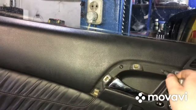 Замена стеклоподъемника на Мерседес W220