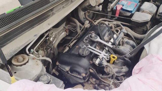 Kia Soul замена ремня генератора 1,5 бензин