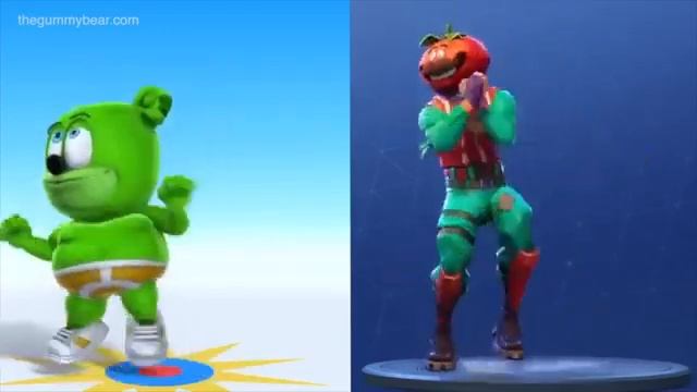 Gummy Bear Song зеленый мишка