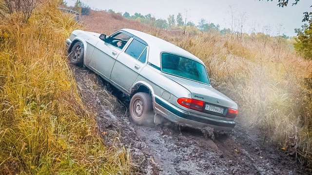 Как доехать до дачи? ВОЛГА , AUDI и ВАЗ 2107 4х4 на БЕЗДОРОЖЬЕ!