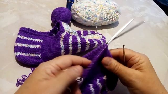 Следки спицами_ Вязание для начинающих