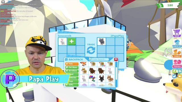Adopt Me Поменялся аккаунтами с Катей Miss Katy Roblox
