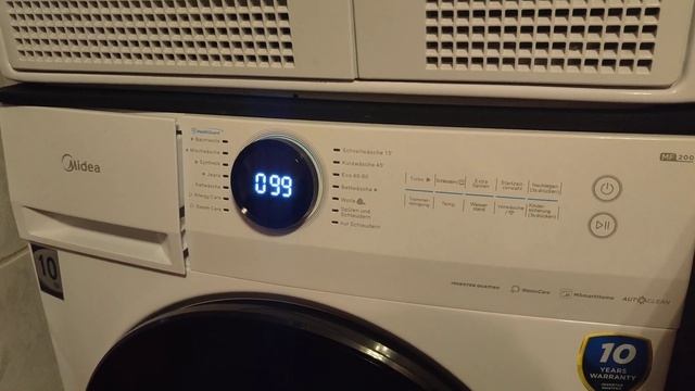 WASCHMASCHINE MIDEA MF-200 KALIBRIEREN | Washing maschine MIDEA MF 200 CALIBRATION
