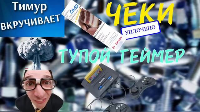 Чеки от Тимура. Тупой геймер