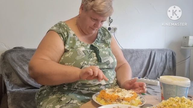 мимоза и разговор о жизни.