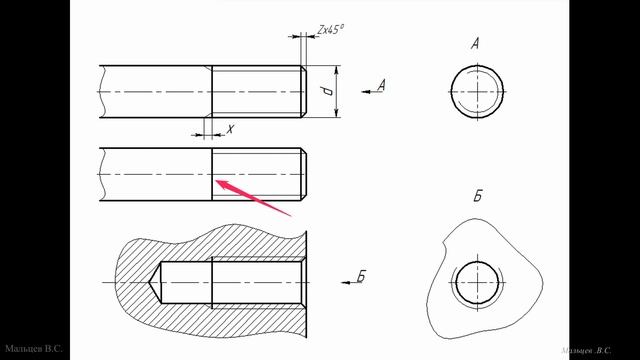 Инженерная графика Резьба