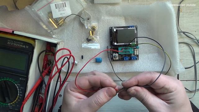 Измеритель ESR конденсаторов- Транзистор тестер GM328B