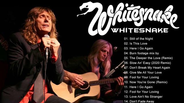 Whitesnake Greatest Hits Full Album - Best Songs Of Whitesnake Playlist 2021