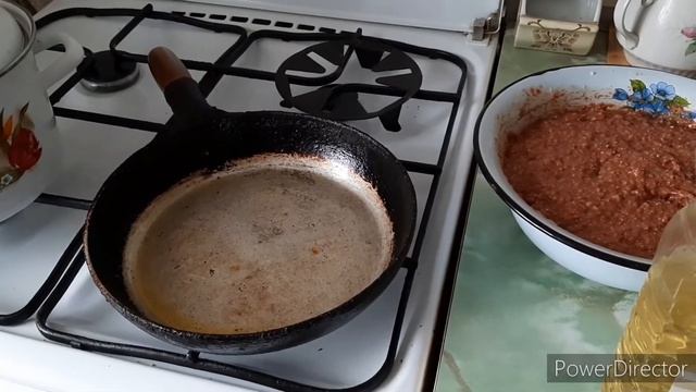 Печеночные оладьи.