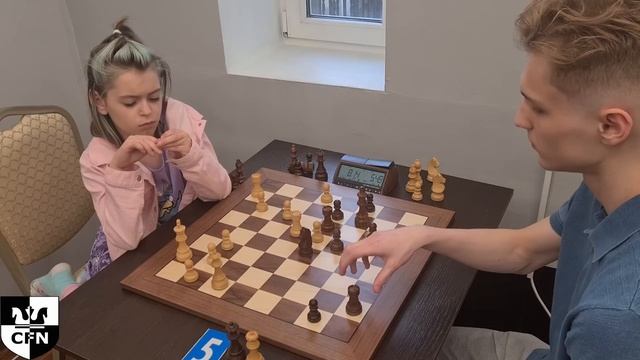 Pinkamena's day. Pinkamena (1643) vs V. Bukhtiyarov (new). Chess Fight Night. CFN. Rapid