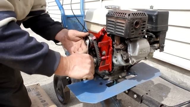 Культиватор Крот ~ задний ход