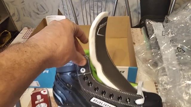 ХОККЕЙНЫЕ  КОНЬКИ ОТ ФИРМЫ" BAUER"(эконом)X-LS-SR