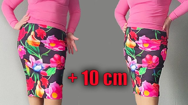 Швейный трюк: Как незаметно расширить юбку на 10 см
