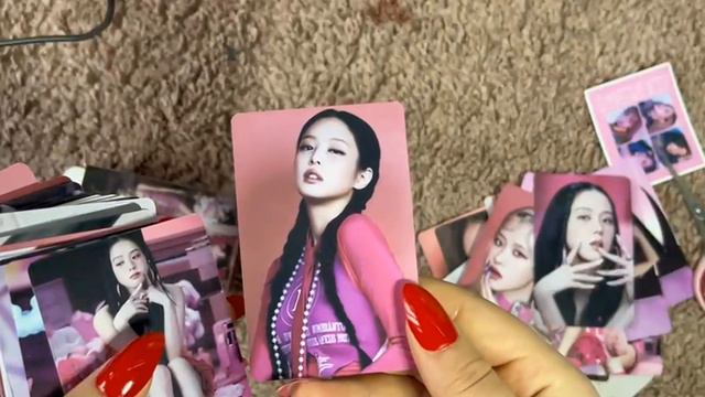 Blackpink Born pink ( pink ver) lomo card unboxing 🤍 | Enaas Rashed