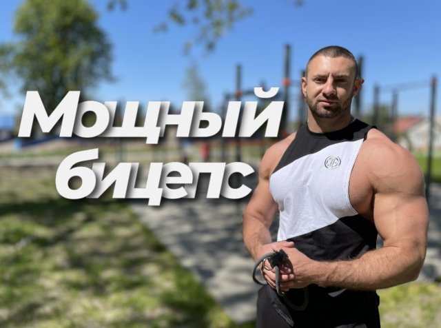 Как накачать бицепс в домашних условиях!