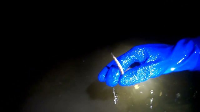 Степная река весной.