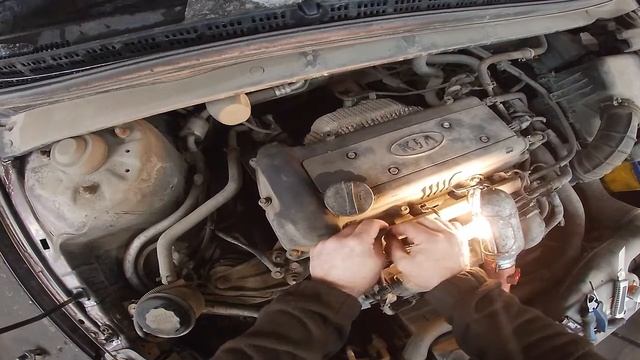 KIA Cerato - горит чек, троит двигатель / лечим