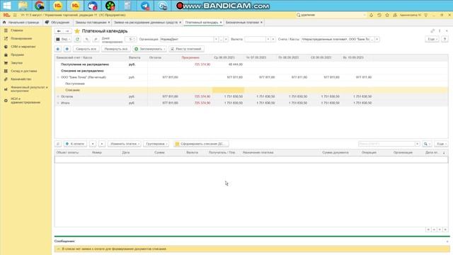 Платежный календарь 4