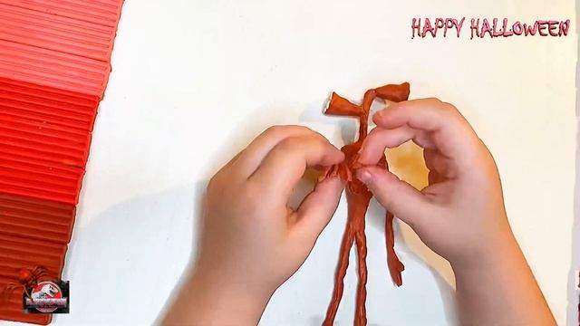 СИРЕНОГОЛОВЫЙ.SIREN HEAD.Лепим из пластилина.Сиреноголовый оживает!