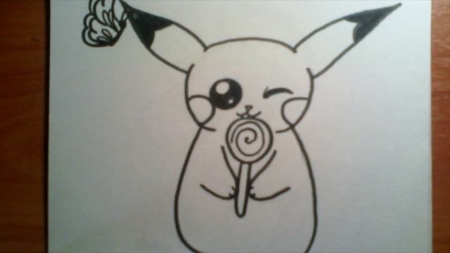 Рисую Пикачу)