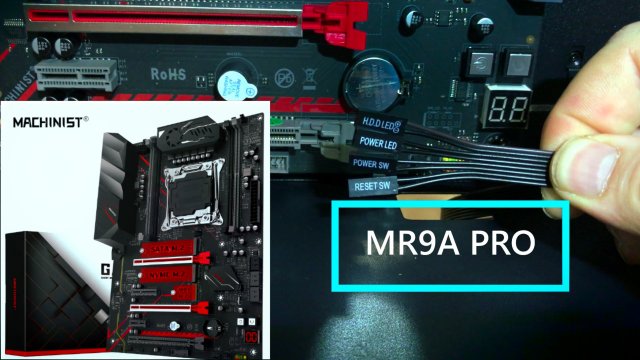 Как Подключить Кнопку Питания | MACHINIST MR9A PRO