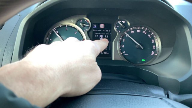 Какой расход топлива Прадо 150 2019 / На 100км 9л Дизель Новый Toyota Land Cruiser Prado