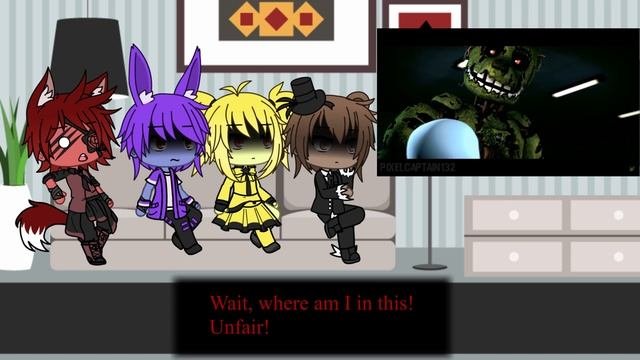FNAF 1 Reacts to "Left Behind" |Gacha Life|Non-Canon|#9