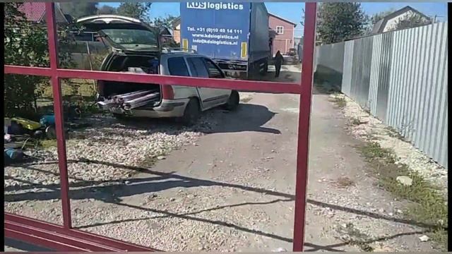 Откатные ворота, как сварить  , на месте, за один день  ?