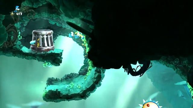 Rayman Legends , 87. Все течет и течет