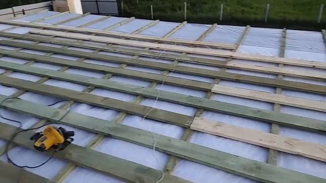 КРОВЛЯ ГАРАЖА СВОИМИ РУКАМИ. ОДНОСКАТНАЯ Крыша гаража за три дня своими руками Garage своими руками