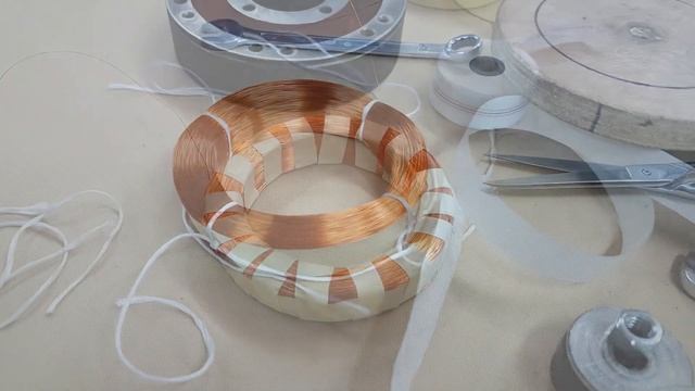 Ремонт, сборка мощного «Электромагнита» круглой формы (Electromagnet repair).